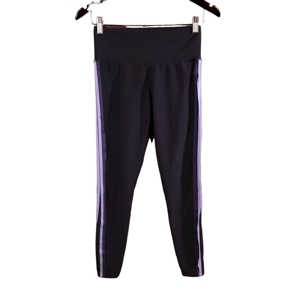 SoulCycle Cropped Side Stripe Leggings Workout Athleisure Spinning Women's S